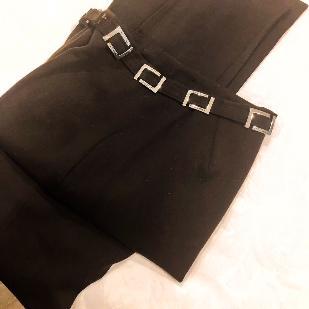 Beautiful vertigo brown embellished pants